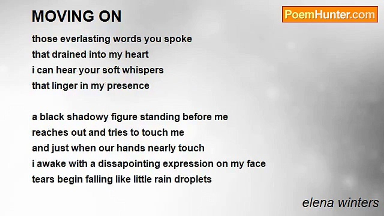 elena winters - MOVING ON