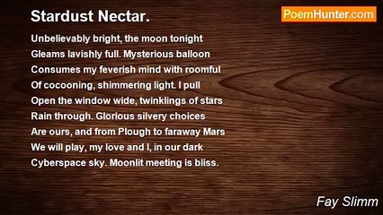 Fay Slimm - Stardust Nectar.