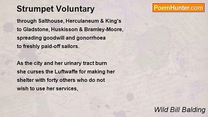 Wild Bill Balding - Strumpet Voluntary