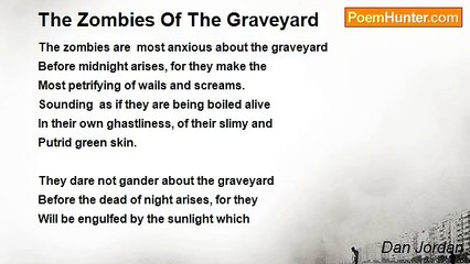 Dan Jordan - The Zombies Of The Graveyard