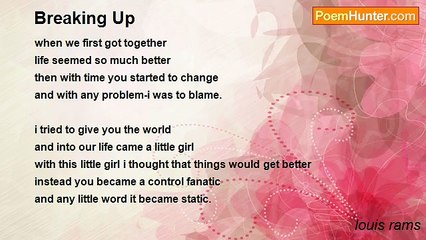louis rams - Breaking Up