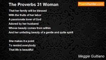 Meggie Gultiano - The Proverbs 31 Woman