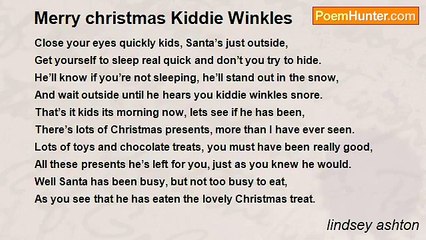 lindsey ashton - Merry christmas Kiddie Winkles