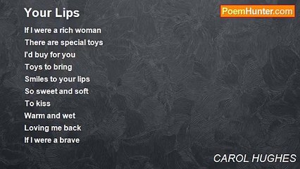 CAROL HUGHES - Your Lips