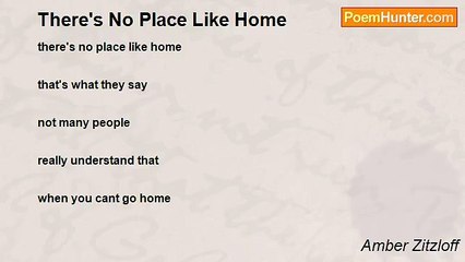 Amber Zitzloff - There's No Place Like Home