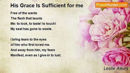 Leslie Alexis - His Grace Is Sufficient for me