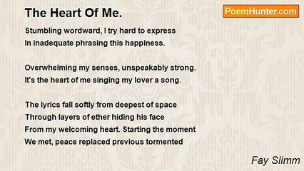 Fay Slimm - The Heart Of Me.