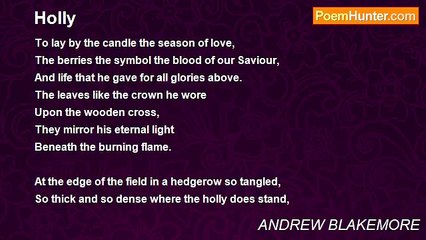 ANDREW BLAKEMORE - Holly