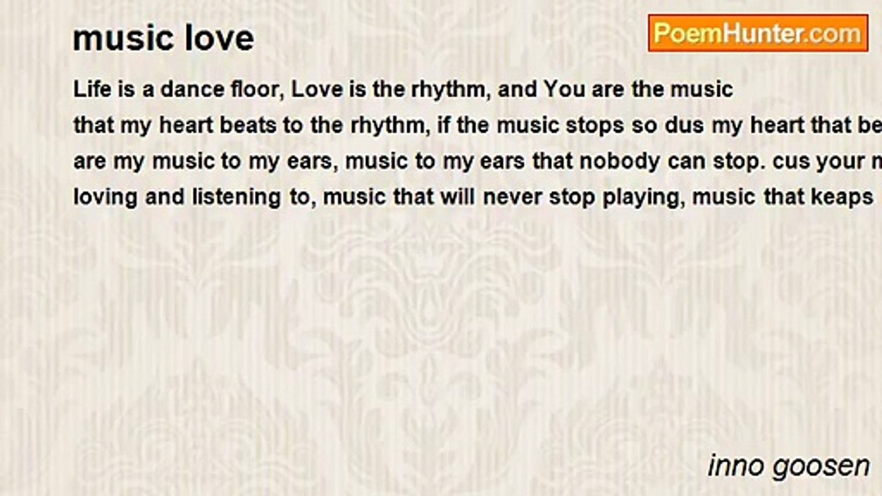 inno goosen - music love
