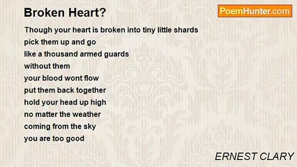ERNEST CLARY - Broken Heart?