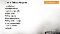 Jessica Kissner - Can't Trust Anyone