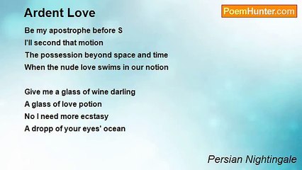 Persian Nightingale - Ardent Love