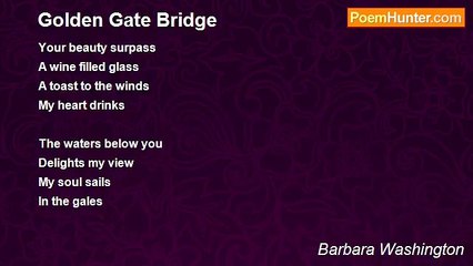 Barbara Washington - Golden Gate Bridge