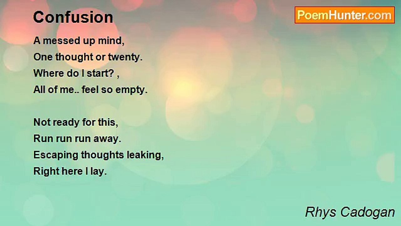Rhys Cadogan - Confusion