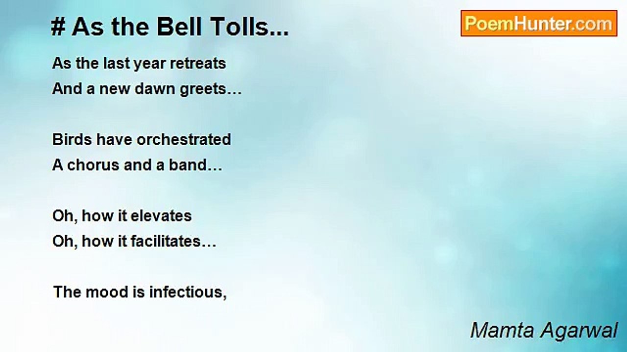 Mamta Agarwal - # As the Bell Tolls...