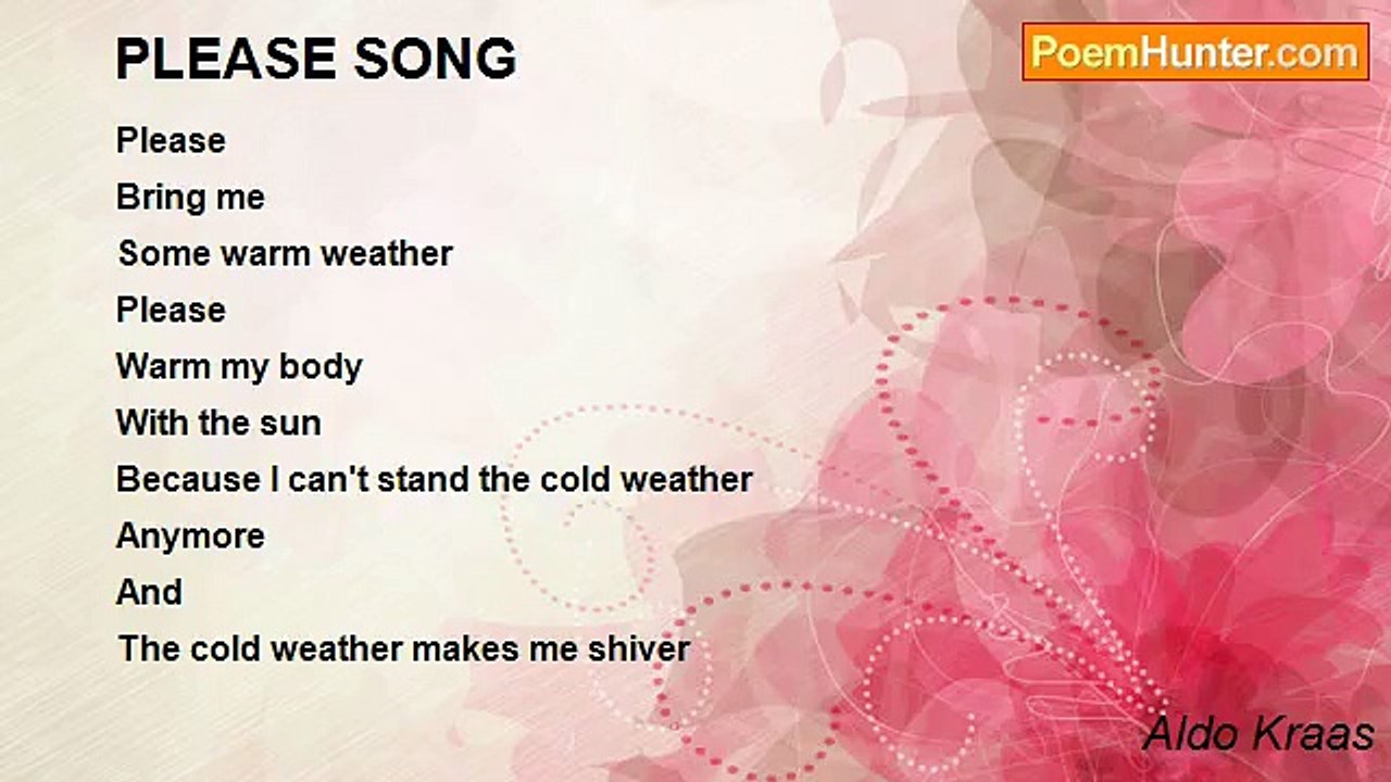 Aldo Kraas - PLEASE SONG
