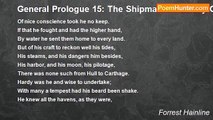 Forrest Hainline - General Prologue 15: The Shipman - Geoffrey Chaucer (Forrest Hainline's Minimalist Translation)