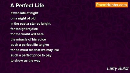 Larry Bulot - A Perfect Life