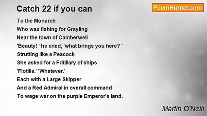 Martin O'Neill - Catch 22 if you can