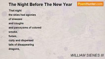 WILLIAM SIENES III - The Night Before The New Year