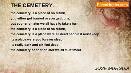 JOSE MURGUIA - THE CEMETERY.