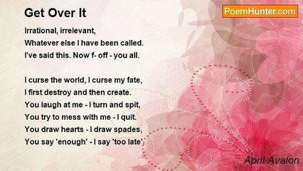 April Avalon - Get Over It