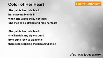 Payyton Egerstaffer - Color of Her Heart
