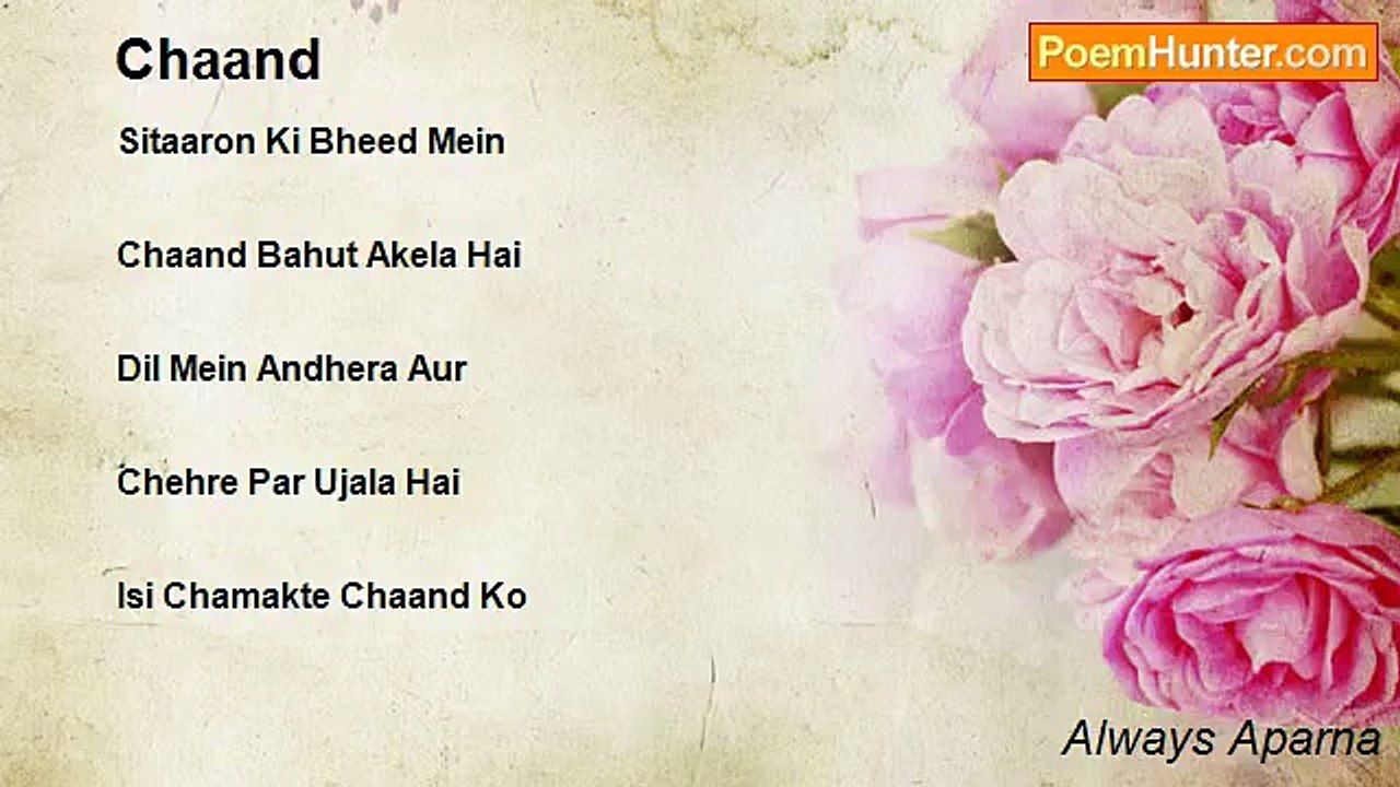 Always Aparna - Chaand