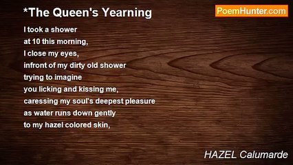 HAZEL Calumarde - *The Queen's Yearning