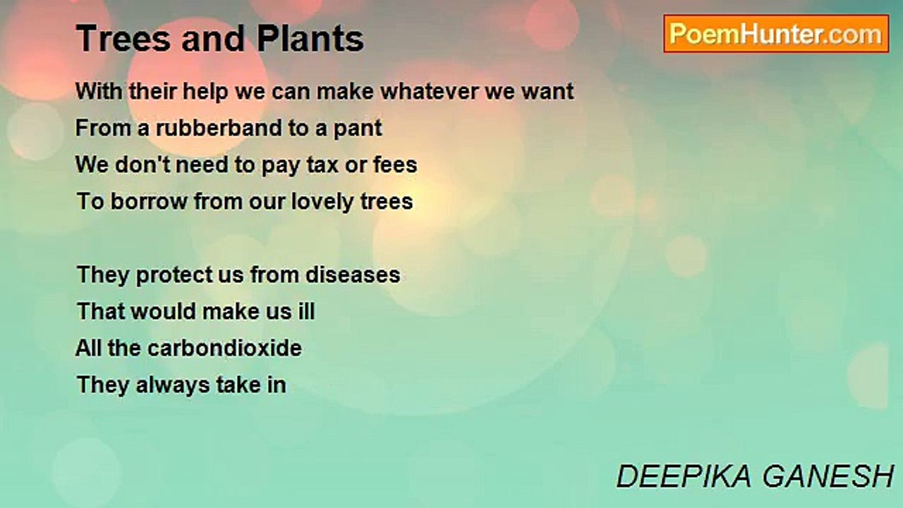 DEEPIKA GANESH - Trees and Plants