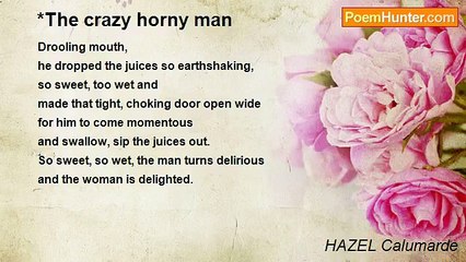 HAZEL Calumarde - *The crazy horny man