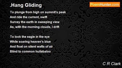 C R Clark - .Hang Gliding