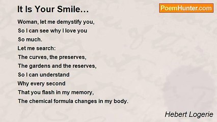 Hebert Logerie - It Is Your Smile…
