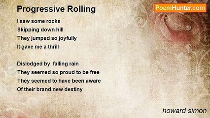 howard simon - Progressive Rolling