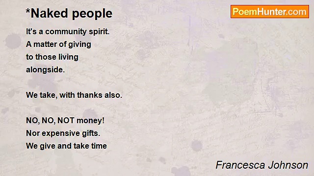 Francesca Johnson - *Naked people