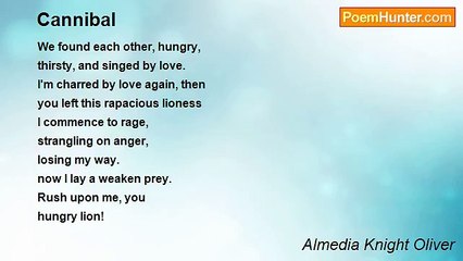 Almedia Knight Oliver - Cannibal