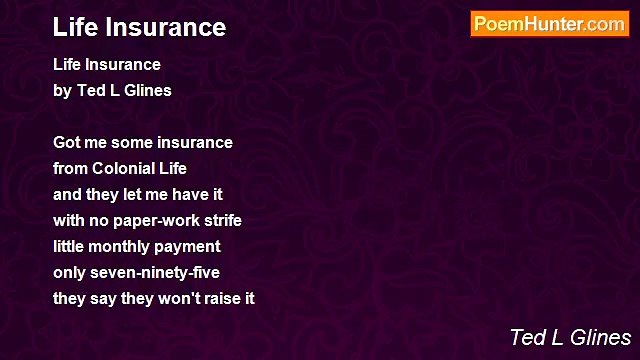 Ted L Glines - Life Insurance