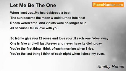 Shelby Renee - Let Me Be The One