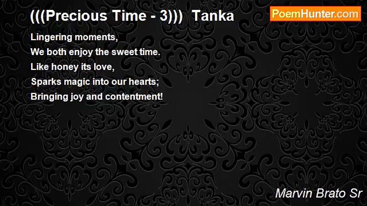 Marvin Brato Sr - (((Precious Time - 3)))  Tanka
