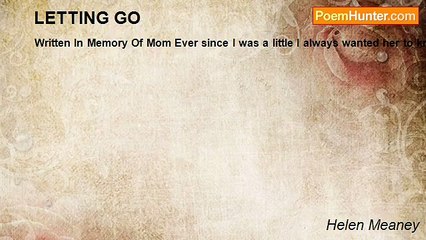 Helen Meaney - LETTING GO