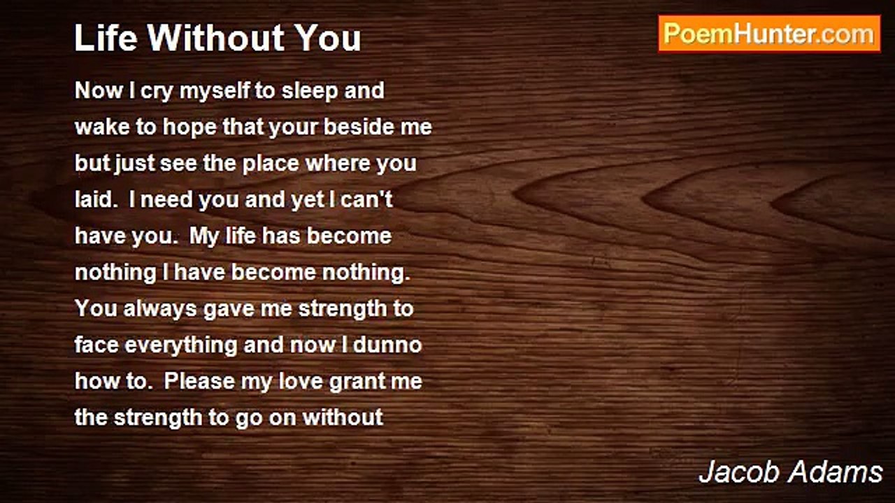 Jacob Adams - Life Without You