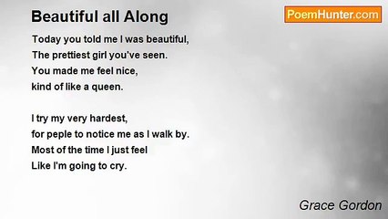 Grace Gordon - Beautiful all Along