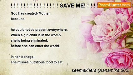 seemakhera (Aanamika 805) - ! ! ! ! ! ! ! ! ! ! ! ! ! ! ! SAVE ME! ! ! ! ! ! ! ! ! ! ! ! ! ! ! ! ! ! !