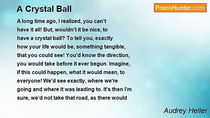 Audrey Heller - A Crystal Ball