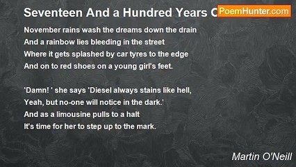 Martin O'Neill - Seventeen And a Hundred Years Old