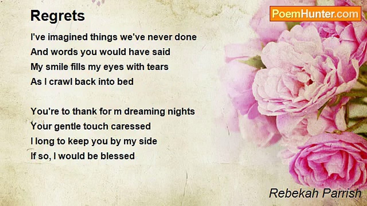 Rebekah Parrish - Regrets