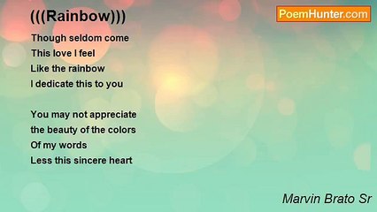 Marvin Brato Sr - (((Rainbow)))