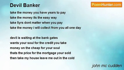 john mc cudden - Devil Banker