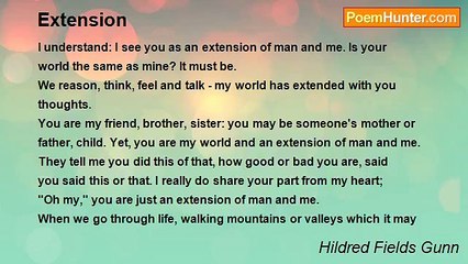 Hildred Fields Gunn - Extension