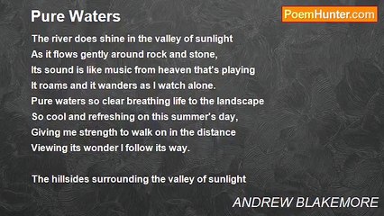 ANDREW BLAKEMORE - Pure Waters